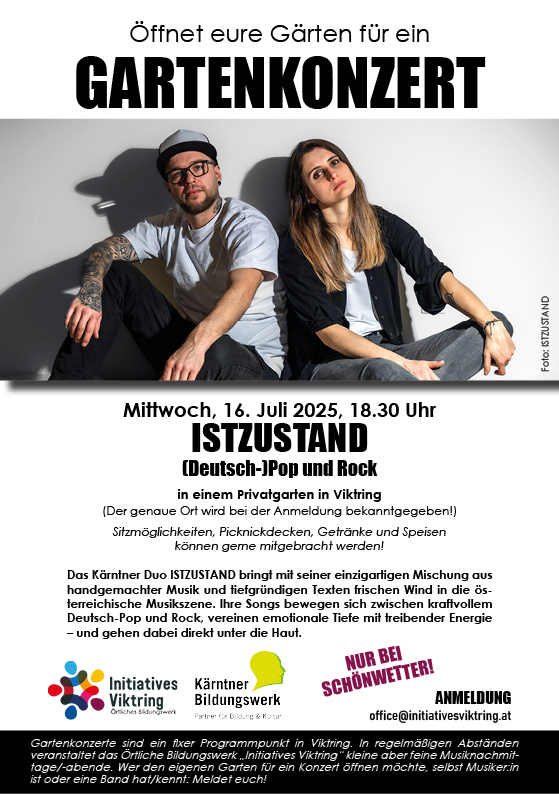 2025 07 16 Gartenkonzert ISTZUSTAND